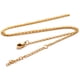 thumbnail image 4 of Collar de acero inoxidable Joyería de acero de titanio para mujer Martillo Cadena cruzada Cadena de bricolaje Accesorios para hombres Colgante Cadena a juego Cadena en forma de O, 4 of 5