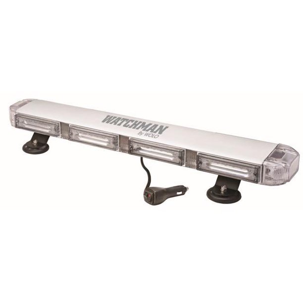 Wolo 7828MPBR Light Bar Watchman Low Profile Led Roof Mount Light Bar Or Permanent