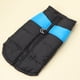 thumbnail image 3 of Chaleco de esquí impermeable para perros, abrigo acolchado y cálido de invierno para perros pequeños y grandes, talla S (azul), 3 of 7