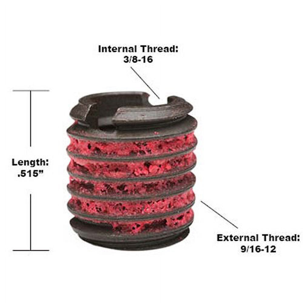 Thread Repair Kit, Self Locking Thread Inserts, Steel, 10 Inserts EZ-329-6