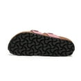 thumbnail image 3 of Genuine Leather Summer Sandals Women Slides for Women Natural Cork Footbed Womens Slides Straps - Womens Sandals Comfortable Spring Break Outfit Women Footwear, 3 of 4