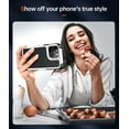 thumbnail image 2 of Compatible with iPhone 15 Pro Max Cases, Non-Slip Textured Grip Bumper Support Military Drop Resistant for Case iPhone 15 pro max-White, 2 of 14