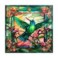 thumbnail image 3 of Colibrí ventana se aferra vidrio se aferra anticolisión extraíble, colorido ventana pegatina ventana calcomanía para oficina, tienda, cafetería, 3 of 8