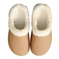 thumbnail image 7 of Yindaity Soft Slippers for Women Indoor Womens Fuzzy Slippers Ladies Arch Support Memory Foam Slippers Warm Comfy Slip On Indoor House Shoes(Khaki,15.99), 7 of 7