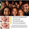 thumbnail image 3 of Weloille 100 Pack Soft Silicone Interdental Brushes with Dispenser for Travel Oral Care, Nylon Coated Toothpick Brushes for Effective Cleaning between Teeth, 3 of 9