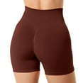 Cuozvetk Workout Butt Lifting Shorts For Women High Waisted Seamless Gym Yoga Booty Shorts
