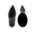 thumbnail image 3 of NINE WEST Womens Black Over The Knee Stretch Tacy Pointed Toe Stiletto Zip-Up Dress Boots 10 M, 3 of 3