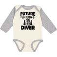 thumbnail image 3 of Inktastic Future Scuba Diver Boys or Girls Long Sleeve Baby Bodysuit, 3 of 5