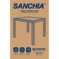 thumbnail image 7 of Sanchia Eterna Rattan Square Table Color Brown for Adults, Outdoors, 7 of 7