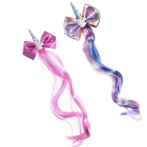 Minkissy 2 Pieces Design Hair Clips Assorted Colors Lightweight Hairpins for Wigs and Everyday Use