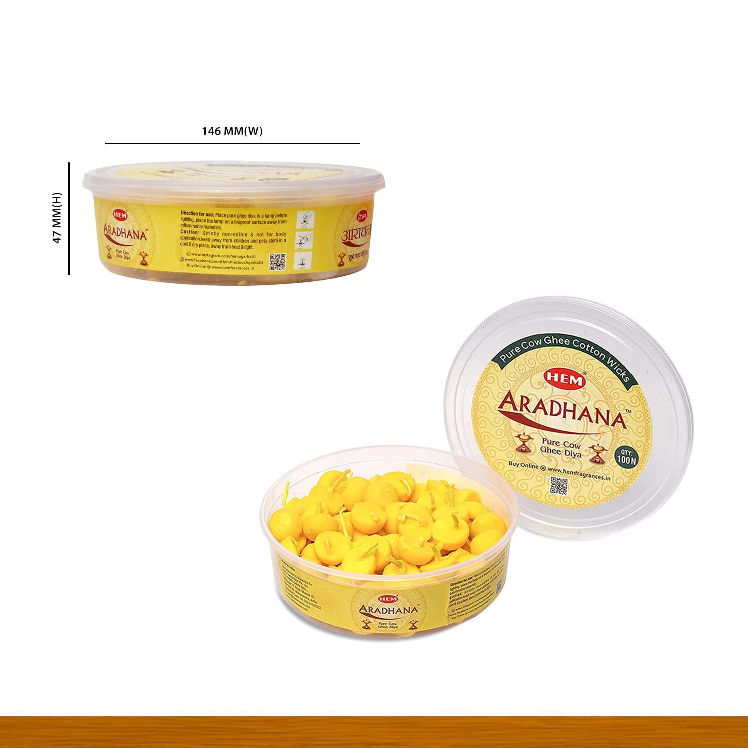 Generic Smokeless Cotton Candle Wicks 100 Count