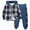 A8-Blue, variant on Boys Clothes Kids Long Sleeve Shirt Tops Pants Fall Winter Outfits Set for 2T 3T 4T 5T 6T Children Brown,6 Years
