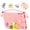 Pink, variant on Dteck for iPad 9th/8th/7th Generation 10.2 Inch 2021 2020 2019, for iPad Air 3rd Gen 2019/Pro 10.5 Inch 2018, Shockproof EVA Foam Handle Super Protection Stand Cover, Rosered