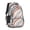 White and Copper Marble Pattern, variant on Purple and Gold Marble Pattern Cute School Backpack Bag with Padded Back and Adjustable Shoulder Straps 16.9 X 12.6 X 5.9 Inches