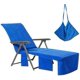 thumbnail image 1 of Funda para silla de salón Toalla de playa de microfibra Piscina Funda para silla de salón con bolsillos para vacaciones Tomar el sol// kaili Sencillez, 1 of 5