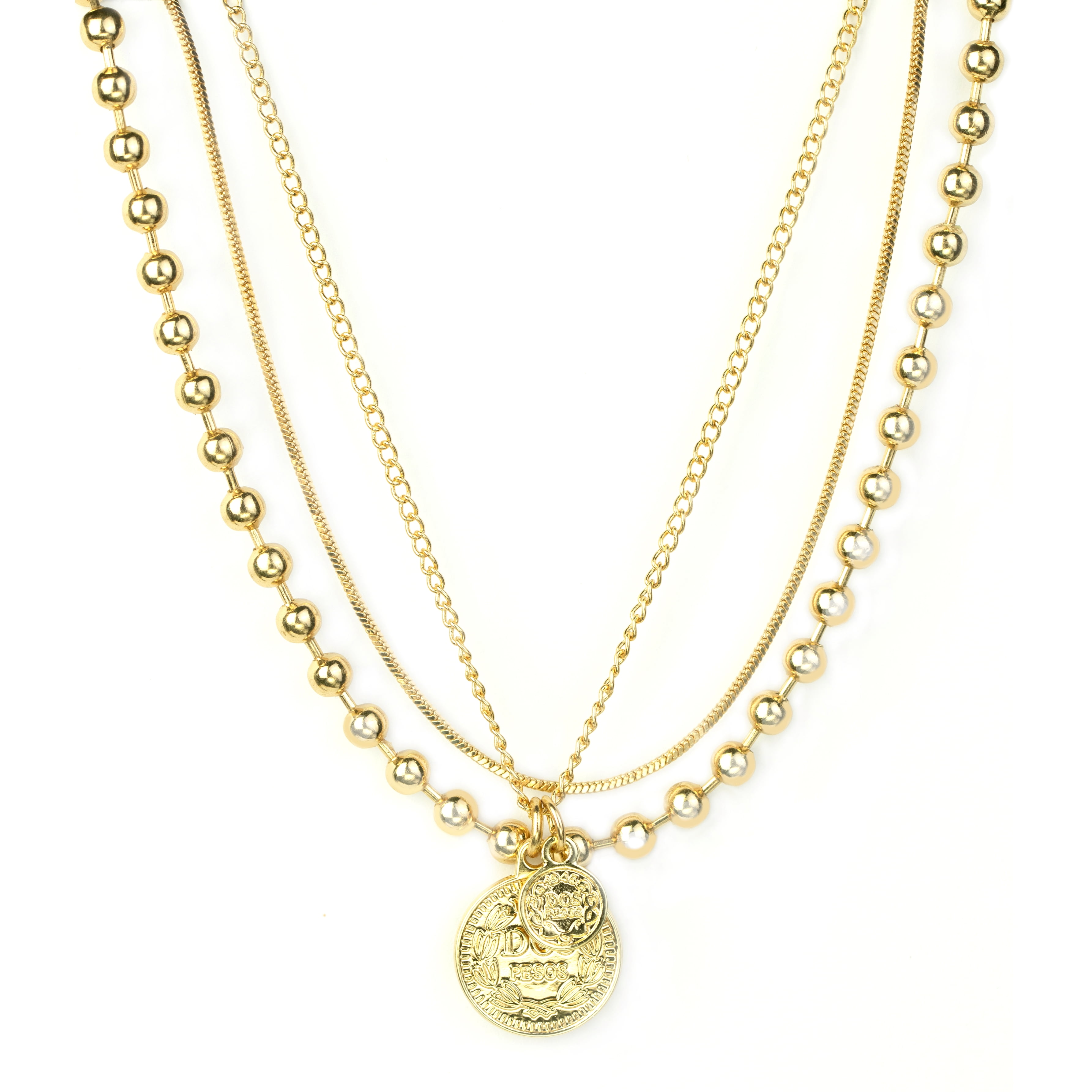 1945 Dos Pesos Coin Necklaces - Mixed 