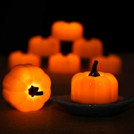 

WCUCV Outdoor Halloween Lights Halloween Squashes Lights Party Candles Home Decor Nightlight halloween Decorations halloween Outdoor Light Decor halloween Light