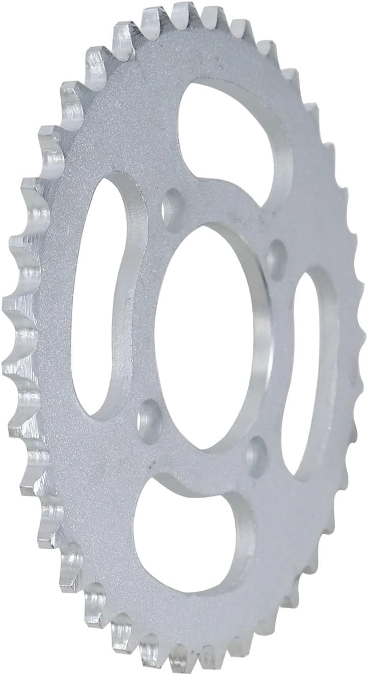 Kit Chaîne 420 Complet 155mm 37T Avant + 17T Arrière - Pour Mini Bike, Dirt Bike, ATV, Go Kart 50cc à 125cc
