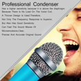 thumbnail image 3 of Mini Microphone, Portable Vocal/Instrument Microphone for Mobile blue One-size, 3 of 5