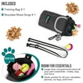 thumbnail image 2 of PetAmi Dog Treat Pouch, Large Pet Training Treat Pouch with Pocket, Dog Trainer Essentials Supply Holder with Poop Bag Dispenser, Training Bag for Kibbles Toys, 3 Ways to Wear (Charcoal), 2 of 7