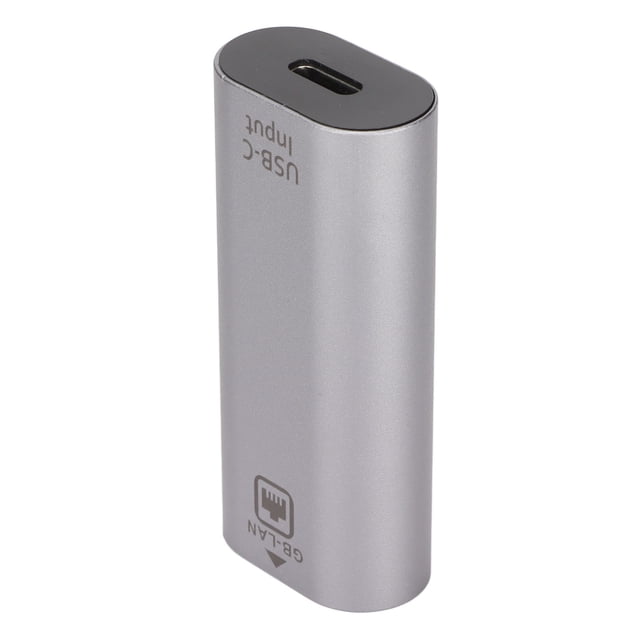 Type C To Gigabit RJ45 Port Converter, Fast Transmission USB C To Ethernet Adapter for OS X