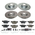 thumbnail image 3 of PowerStop Front and Rear Z23 Evolution Sport Carbon-Fiber Ceramic Brake Pad and Drilled & Slotted Rotor Kit Fits: VOLVO Select Models K8226, 3 of 10