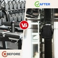 thumbnail image 6 of Lomyolo Magnetic Gym Bag Water Bottle Holder–Neoprene Carrier Sleeve with 6 Built-in Magnets & Phone Pockets | Adjustable Strap Gym Accessories Organizer for Fitness,Outdoor,Hiking Men Women-Black, 6 of 7
