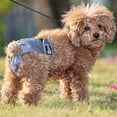 thumbnail image 4 of shenmeida Washable Female Dog Diapers,Reusable Dog Pants for Doggie Adjustable Waist, 4 of 7