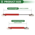 thumbnail image 5 of Unique Bargains 2 Set 20lb/90N/9kg 10inch/245mm Lift Supports Struts Red for Car Truck RV, 5 of 7