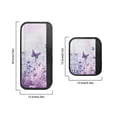 thumbnail image 5 of SEANATIVE Neoprene Fridge Microwave Door Handle Covers Set of 6 Protective Electrical Appliance Decor Handles Waterproof Kitchen Decorations Keep Off Smudges Fingerprints, Butterfly Flowers Violet, 5 of 7