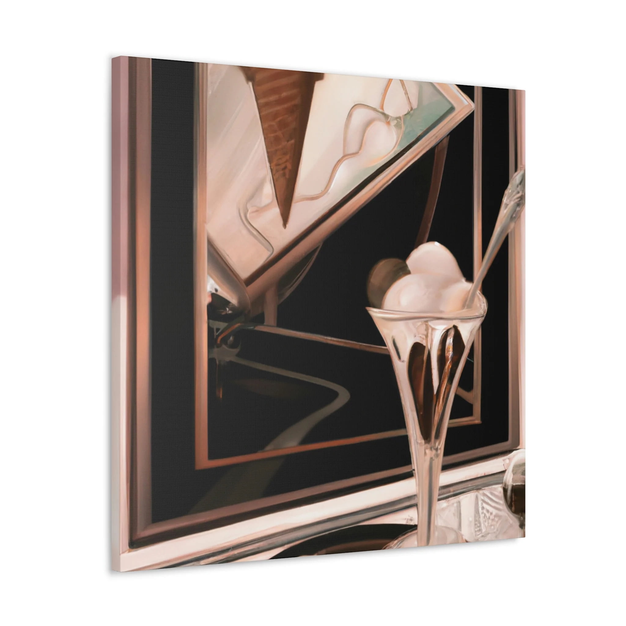 Ice Cream Delight Deco. - Canvas