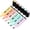 6 Macaron Colors, variant on Highlighter, Chisel Tip Marker Pen, AP Certified, Assorted Colors, Water Based, Quick Dry (6 Candy Colors)