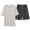 Khaki, variant on Men 2 Piece Outfits T Shirt Men and Shorts Men Solid Color Short Sleeve Crew Neck Elastic Waist Summer Regular Fit Oversized Jogging Track Suit with Pockets L-XXXXL