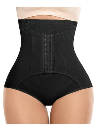 LELINTA Womens Shapewear Tummy Control Panties Body Shaper High Waist Butt  Lifter Short Waist Trainer Thigh Slimmers, Size S-3XL Black/Apricot
