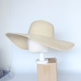thumbnail image 2 of WITHMOONS Women Straw Sun Hat Wide Brim Floppy Beach Cap UPF 50+ SZ90045 (Ivory), 2 of 2