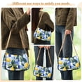 thumbnail image 4 of FORMRS Womens Shoulder Bag with Chain Strap Clutch Purse Cute Tote Handbag, Cartoon Lemon Leaves, 4 of 7