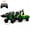 Green, variant on Sakiyr 3-in-1 24V Kids Ride-On Tractor with Remote Control, Excavator, Trailer, EVA Tires & LED Lights, Powered Ride On Excavator & Trailer for Kids Gifts, Green