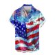 thumbnail image 4 of Mens Casual Botón Arriba Camisas de Manga Corta, Vintage Bowling Cuba Playa Verano, Retro Botón Arriba Camisa, 4 of 7