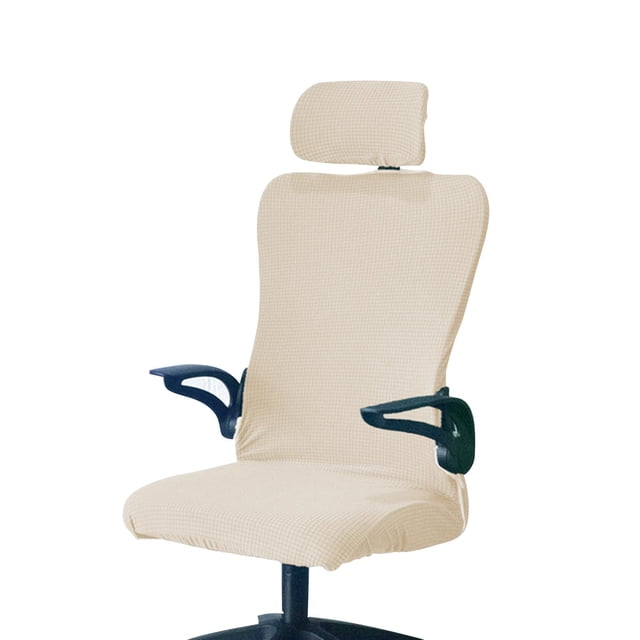 Fundas de asiento de silla de oficina Macarena extraíbles con cubierta de reposacabezas resistente al agua