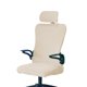 thumbnail image 3 of Funda para silla de oficina con reposacabezas y protector de asiento, fundas universales para sillas lechoso, 3 of 5