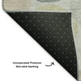 thumbnail image 5 of Addison Rugs Mayfield Premium Machine Washable Transitional Geometric Gray Rectangle Rug, 5' x 7'6", 5 of 7