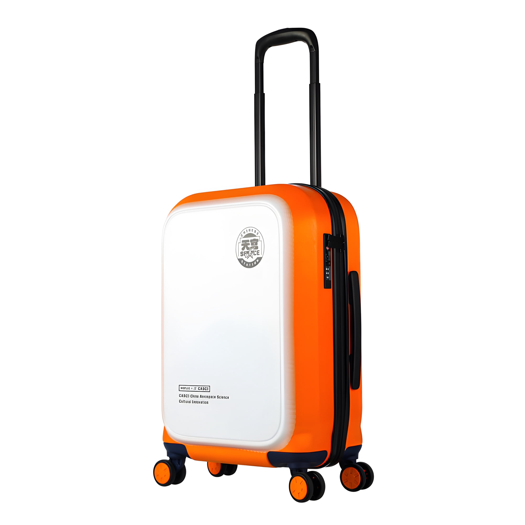 WEPLUS Luggage Sets 4 Piece,20" Hardside Carry-On Luggage, Hardshell Suitcase With Wheels, With Scratch-Resistant Surface, Four Multi-directional Wheels