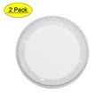 thumbnail image 1 of Unique Bargains Speaker Grill Cover 3 Inch 106.5mm Mesh Decorative Circle Subwoofer Protector White 2pcs, 1 of 6