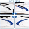 thumbnail image 6 of TINKI Exterior Body Side Air Outlet Cover Trim Compatible with Chevrolet Corvette C8 2020-2023, Side Fender Vent Door Trim Cover, ABS Side Body Vent Trim, 6 of 14