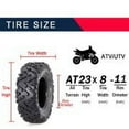 thumbnail image 5 of Yesurprise 2 Pack ATV/UTV All-Terrain Off-Road Tires, 5 of 7
