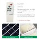 thumbnail image 2 of Luz de pared solar Irfora Luces solares de Wall Street desde el anochecer hasta el amanecer con sensor de movimiento PIR remoto y sensor de iluminación Inducción del cuerpo humano Lámpara de exterior Irfora Luz de pared solar, 2 of 7