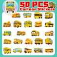 thumbnail image 3 of Calcomanías impermeables con grafiti para autobuses escolares (50 unidades), 3 of 3