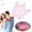 C, variant on Valentine's Day Pink Candy Box (Flower) Daily leftover food sealed storage,Food storage bag,PE plastic-Multicolor