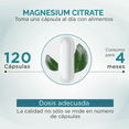 thumbnail image 3 of Citrato de Magnesio y Citrato De Potasio OBY MAGNESIUM CITRATE 120 Cápsulas, 3 of 7