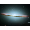 thumbnail image 2 of NASA 14x12 Gold Ornate Wood Framed with Double Matting Museum Art Print Titled - M104 - The Sombrero Galaxy - Colored with Infrared Data, 2 of 4